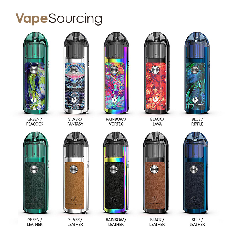 Lost Vape Lyra Kit review: use the unique pinch and pull drip tip technology