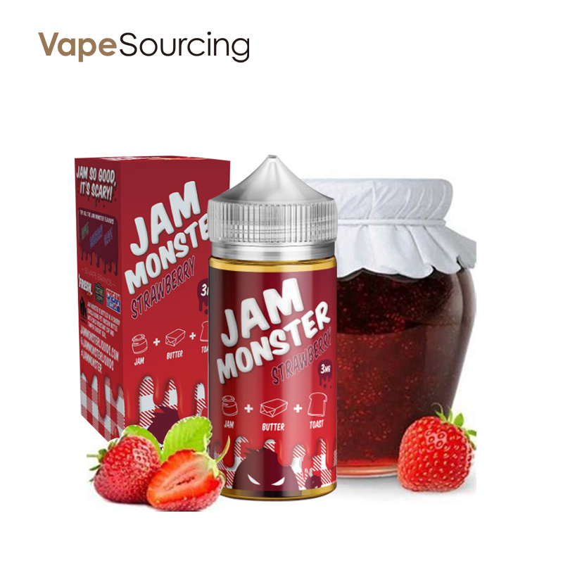 Review: Jam Monster Strawberry E-juice + Smok fetch pro 80w Kit
